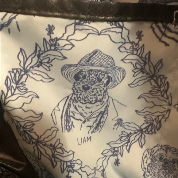 Oliver Thomas Quilted Tennis Tote Bag – Black white - Picture 8 of 8